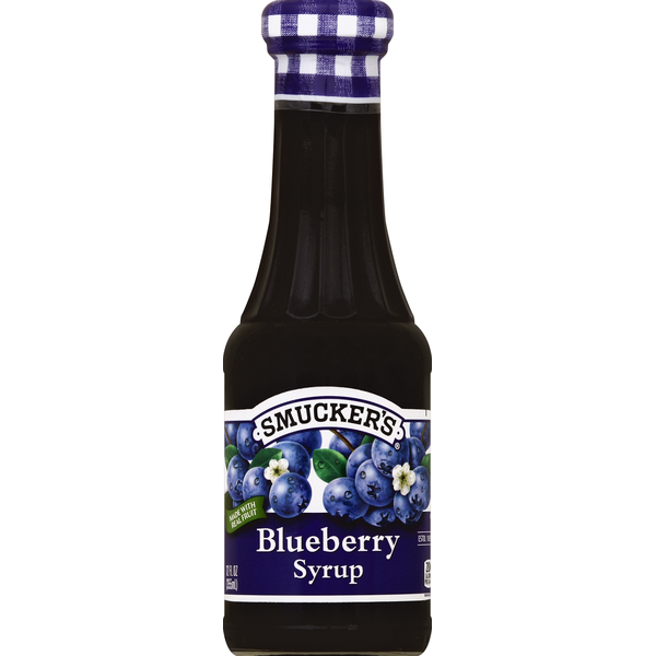 Smucker's Syrup, Blueberry (12 oz) Instacart