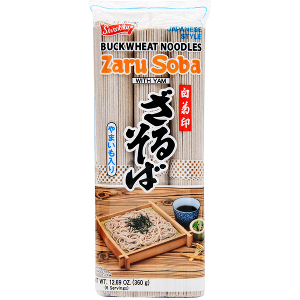 Shirakiku Buckwheat Noodles Zaru Soba with Yam