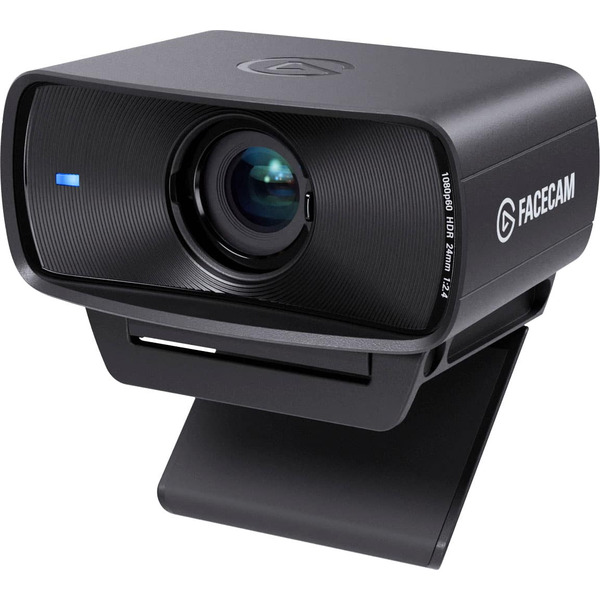Elgato Facecam MK.2 Full HD 1080p60 Webcam for Video Conferencing, Gaming & Streaming - Black