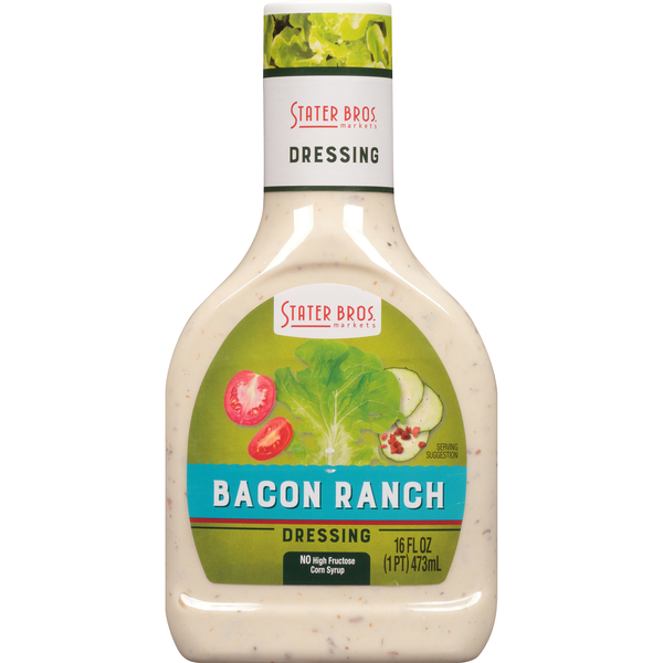 Stater Bros Markets Bacon Ranch Dressing (16 fl oz) Instacart