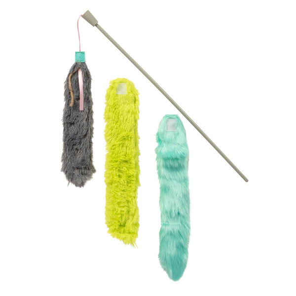 Smarty Kat Crazy Catch Wand Cat Toy