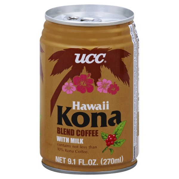 Ucc Blend Coffee With Milk Kona Hawaii 9 1 Oz From Hmart