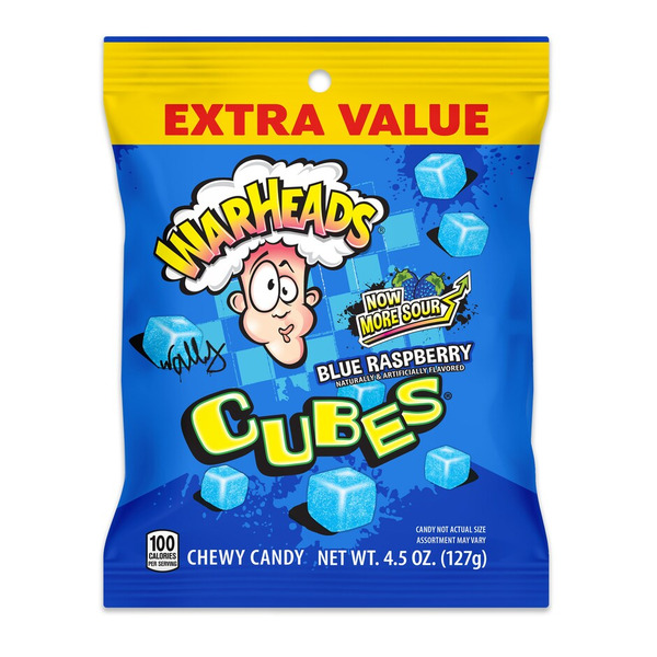 Warhead Blue Raspberry Cubes Dollar Tree WARHEADS Blue Raspberry Cubes Same-Day Delivery | Instacart