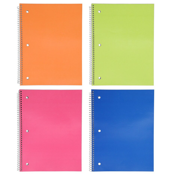 Jot(R) Neon Spiral Bound One-Subject Notebooks Same-Day Delivery
