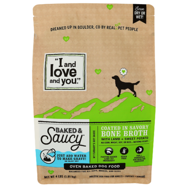 I And Love And You Baked & Saucy Lamb & Sweet Potato Flavored Dog Food