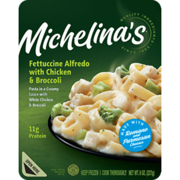 Michelina's Fettuccine Alfredo with Chicken & Broccoli