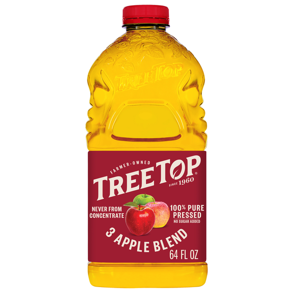 Tree Top 100% Pure Pressed, 3 Apple Blend