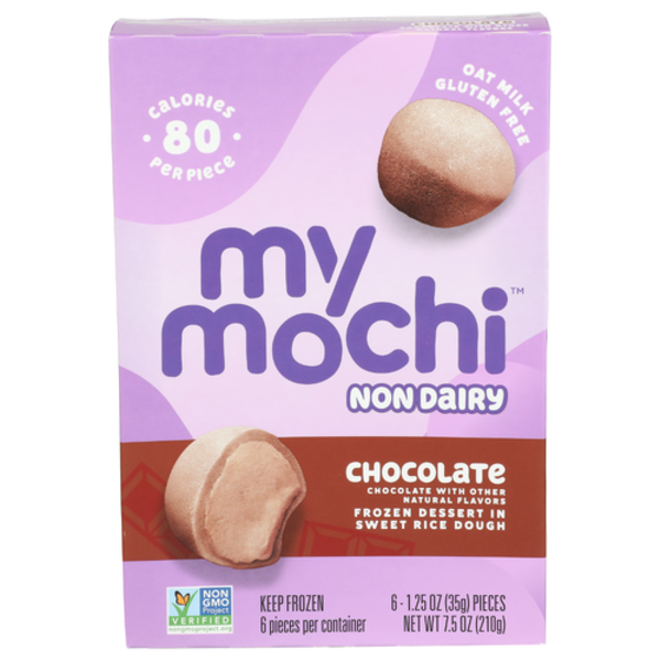 My/Mo Mochi Ice Cream Brand Chocolate Non-Dairy Mochi Ice Cream