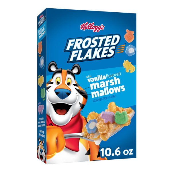 Kellogg's Cold Breakfast Cereal, 7 Vitamins and Minerals, Kids Snacks