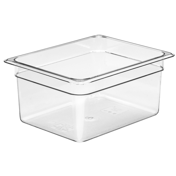 Cambro - Camwear 26CW135 - 1/2 Size Food Pan, 6" Deep, Clear