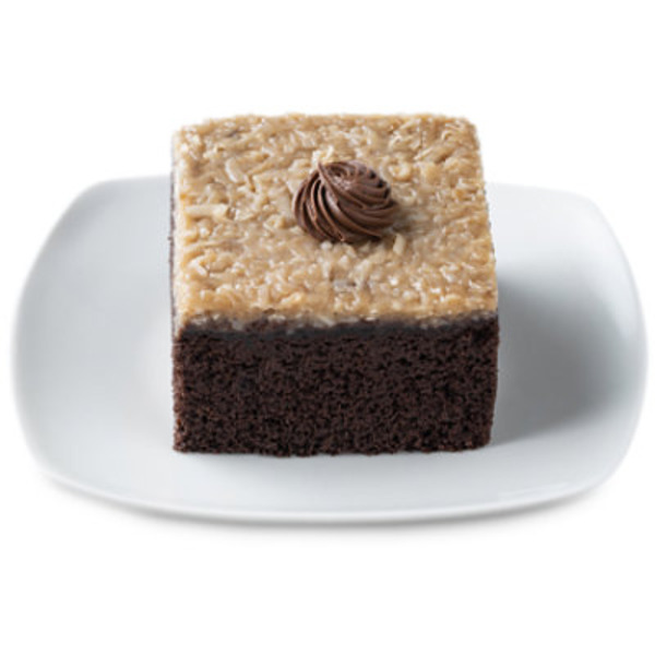 German Chocolate Cake Slice