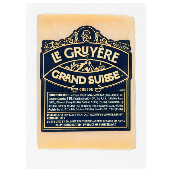 Grand Suisse Le Gruyere Cheese