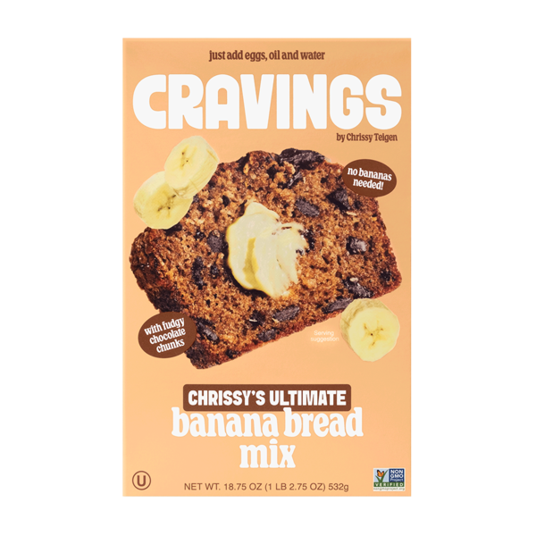 Cravings Chrissy's Ultimate Banana Bread Mix Same-Day Delivery or