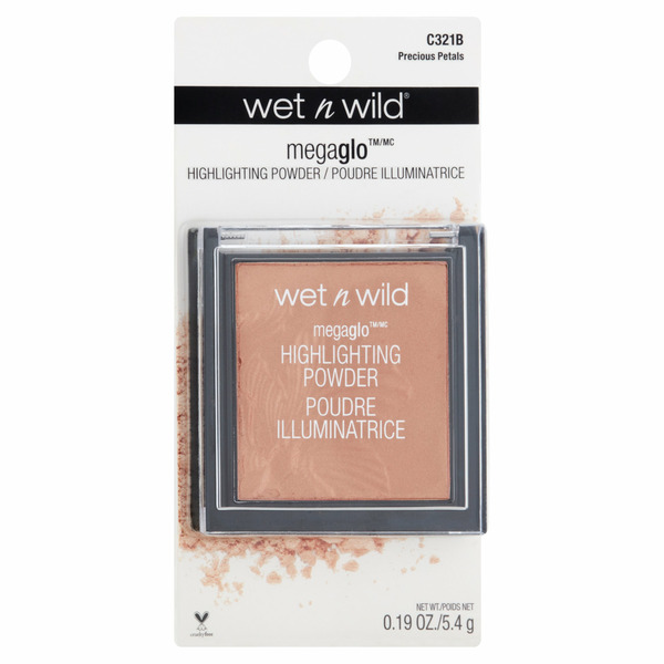 Wet N Wild MegaGlo Highlighter – 'Precious Petals', Samtig, Hochpigmentiert
