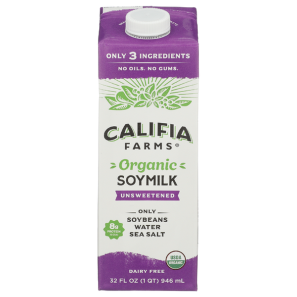 Califia Farms Organic Unsweetened Soymilk