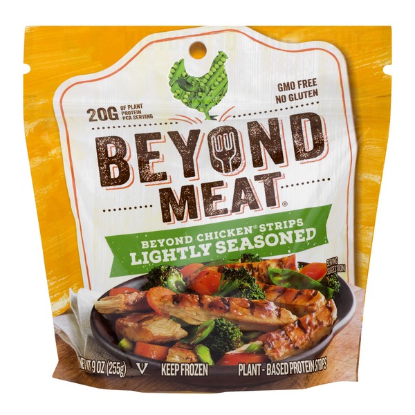 Beyond Meat Beyond Chick Strips Lightly Seasoned (9 oz) Instacart