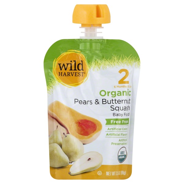 organic pear baby food