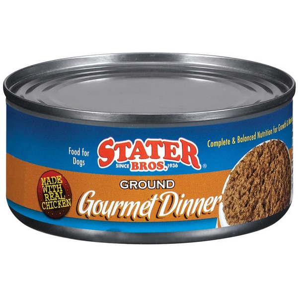 Stater Bros Ground Gourmet Dinner Dog Food (5.5 oz) Instacart