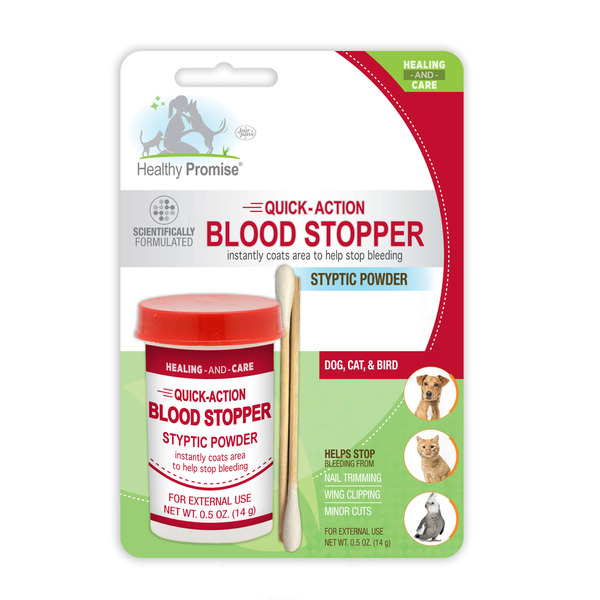 Four Paws Quick Blood Stopper Styptic Powder for External Use for Dogs, Cats & Birds