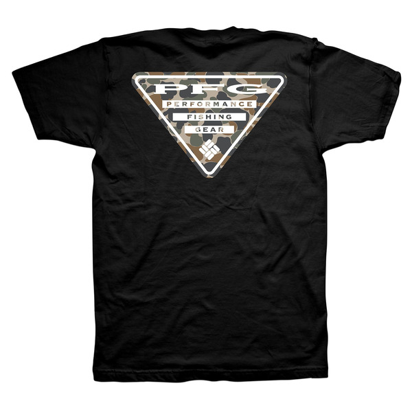 Columbia Men's Delta Hunter Short Sleeve T-Shirt, S - Black