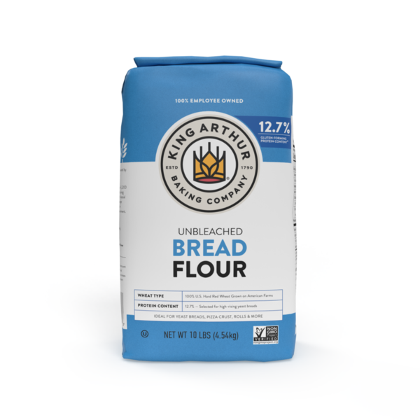 King Arthur Baking Company Unbleached Bread Flour, Non-GMO Project Verified, Certified Kosher, No Preservatives