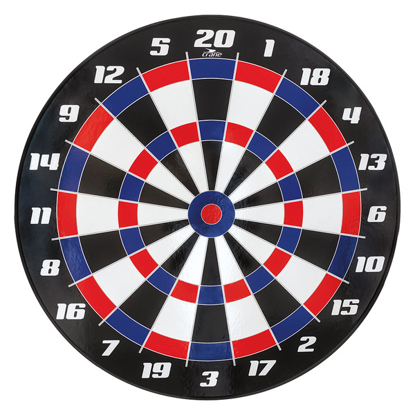ALDI Crane Dartboard Red, White & Blue SameDay Delivery or