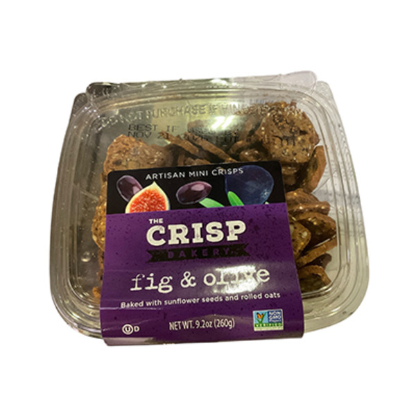 The Crisp Bakery Fig & Olive Artisan Mini Crisps