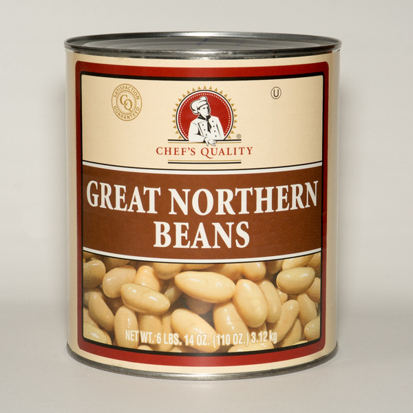 Chef's Quality - Great Northern Beans - 6 lb Can