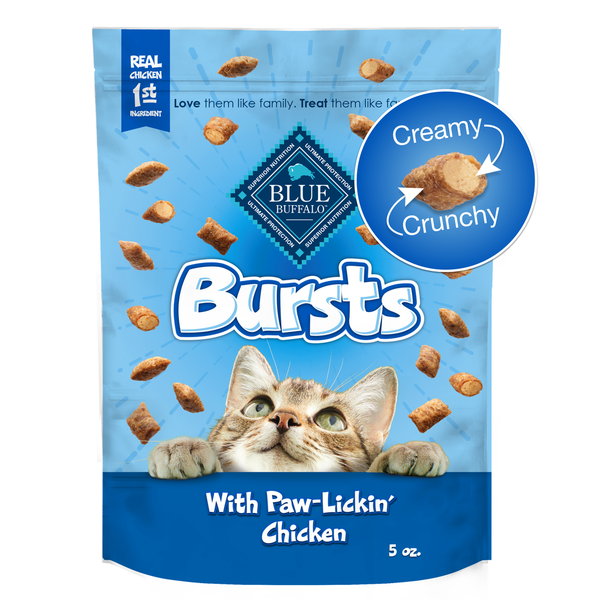 Blue Buffalo Bursts Crunchy Cat Treats, Chicken Same-Day Delivery