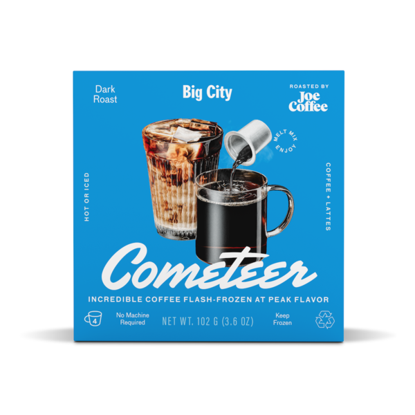 Cometeer Coffee & Latte Joe Coffee, Dark Roast Same-Day Delivery