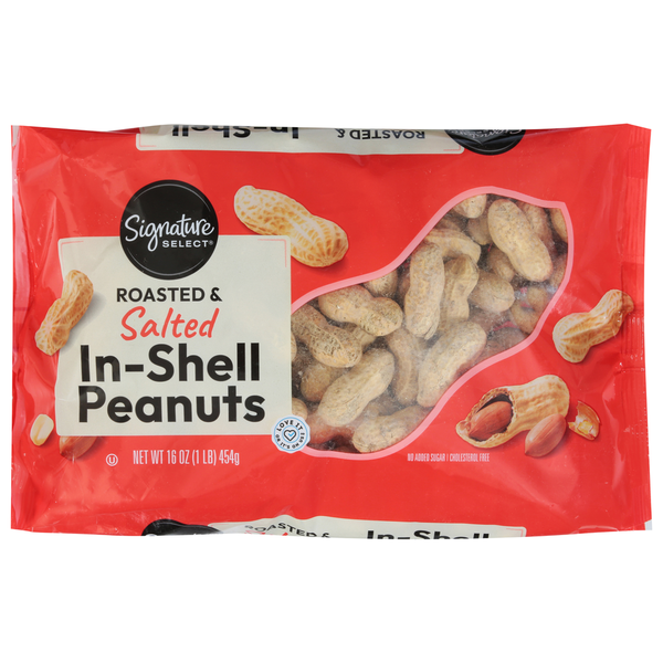 Signature SELECT Peanuts, Roasted & Salted, In-Shell