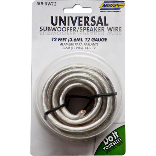 Metra 12' Multicolor Speaker Wire