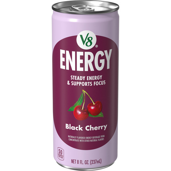 V8 Energy Black Cherry Energy Drink Same-Day Delivery or Pickup