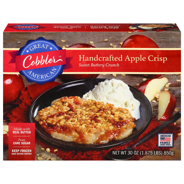Great American Cobbler Company Handcrafted Apple Crisp Same-Day
