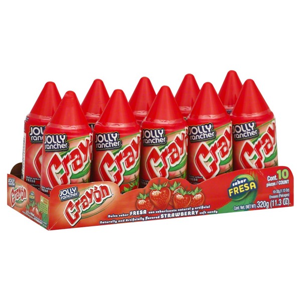 Jolly Ranchers Soft Candy, Strawberry (10 each) Instacart