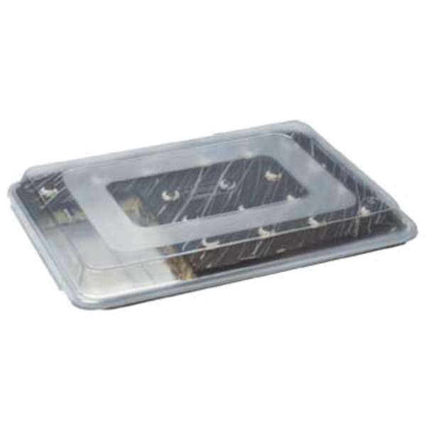 Sheet Pan Cover, for half size pans, snap-on fit, polypropylene