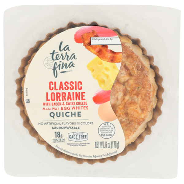La Terra Fina Classic Lorraine Mini Quiche