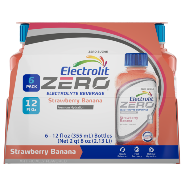 Electrolit Zero Sugar Strawberry Banana