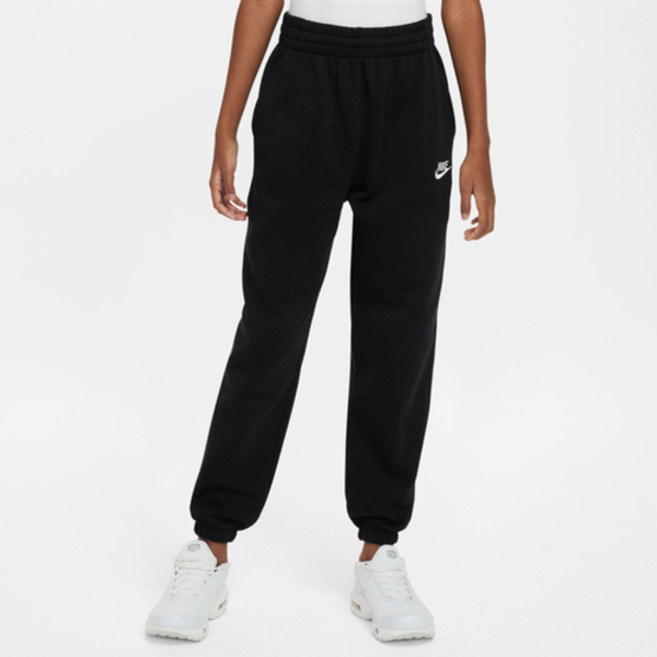 Nike Girls' Sportswear Club Fleece Oversized Joggers - Black