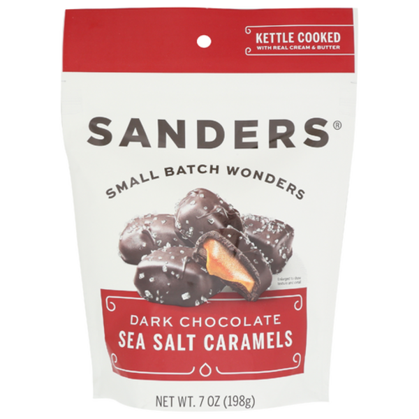 Sanders Sea Salt Caramels, Dark Chocolate Same-Day Delivery or