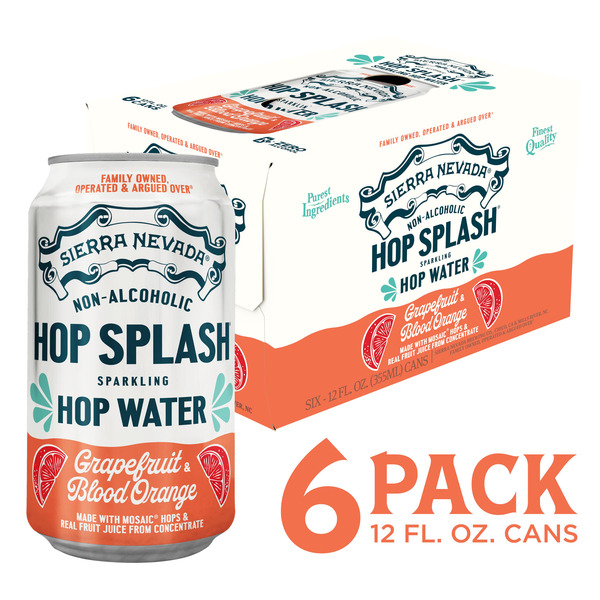 Sierra Nevada Hop Splash Non-Alcoholic Grapefruit & Blood Orange