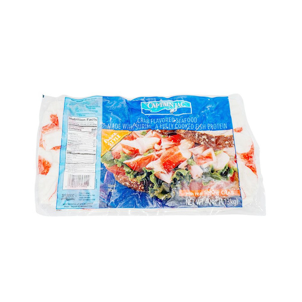 Captain Jacks - Imitation Crab Flakes 12/2.5 Lb