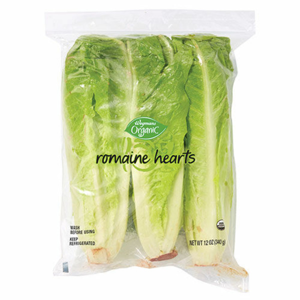 Wegmans Earthbound Farm Organic Romaine Hearts Same-Day Delivery or ...