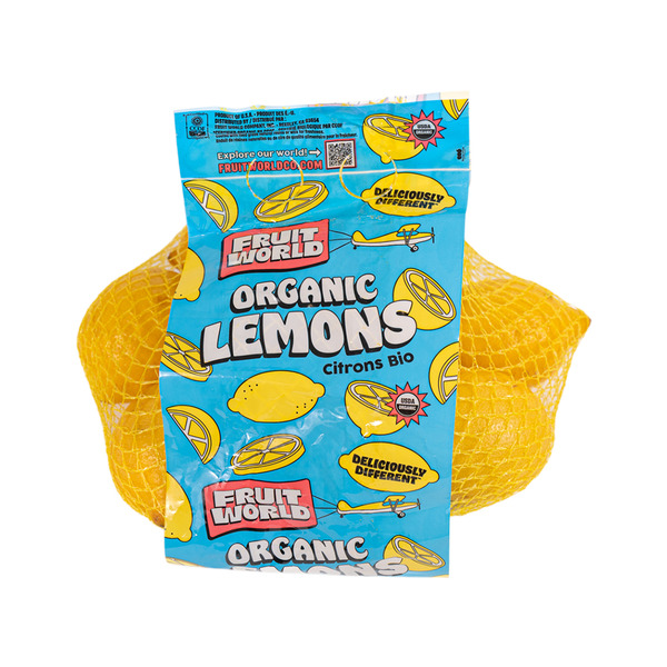 FRUITS　no95-98 Fruit World Co. Organic Lemons Same-Day Delivery or Pickup