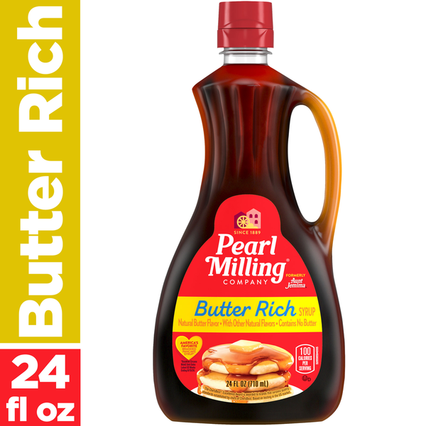 Pearl Milling Company Syrup, Butter Rich