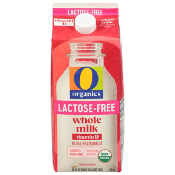 O Organics Whole Milk, Lactose-Free