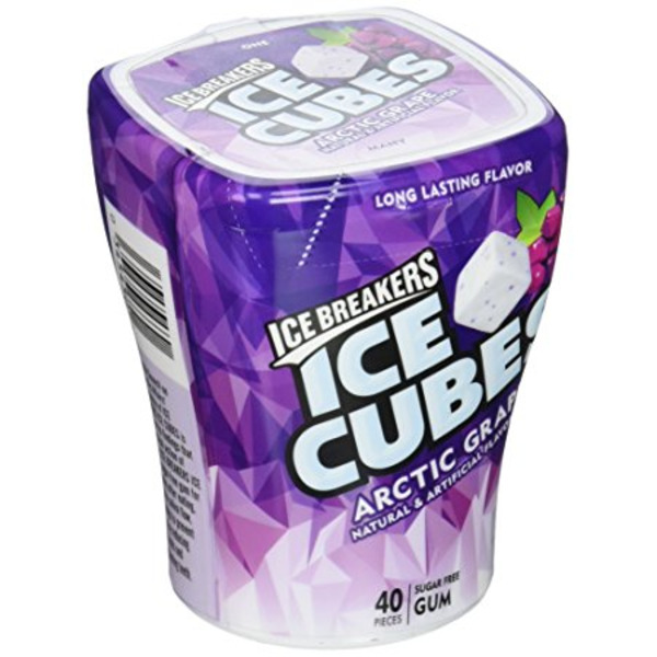 Ice Breakers - Arctic Grape Ice Cubes - 3.24 oz