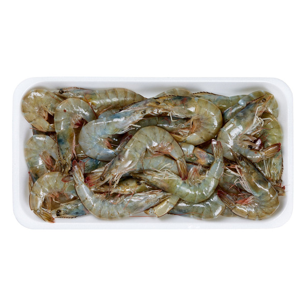 Kirkland Signature Farmed Whole Head On White Shrimp, 9/14 count
