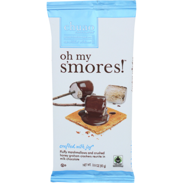 Chuao Chocolatier Oh My S'mores Milk Chocolate Bar Same-Day