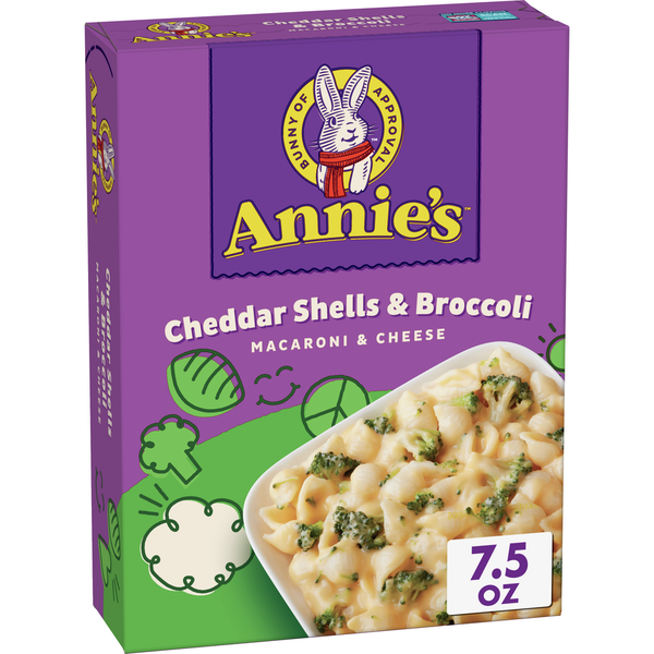 Annie's Frozen Macaroni and Cheese, Cheddar Shells and Broccoli